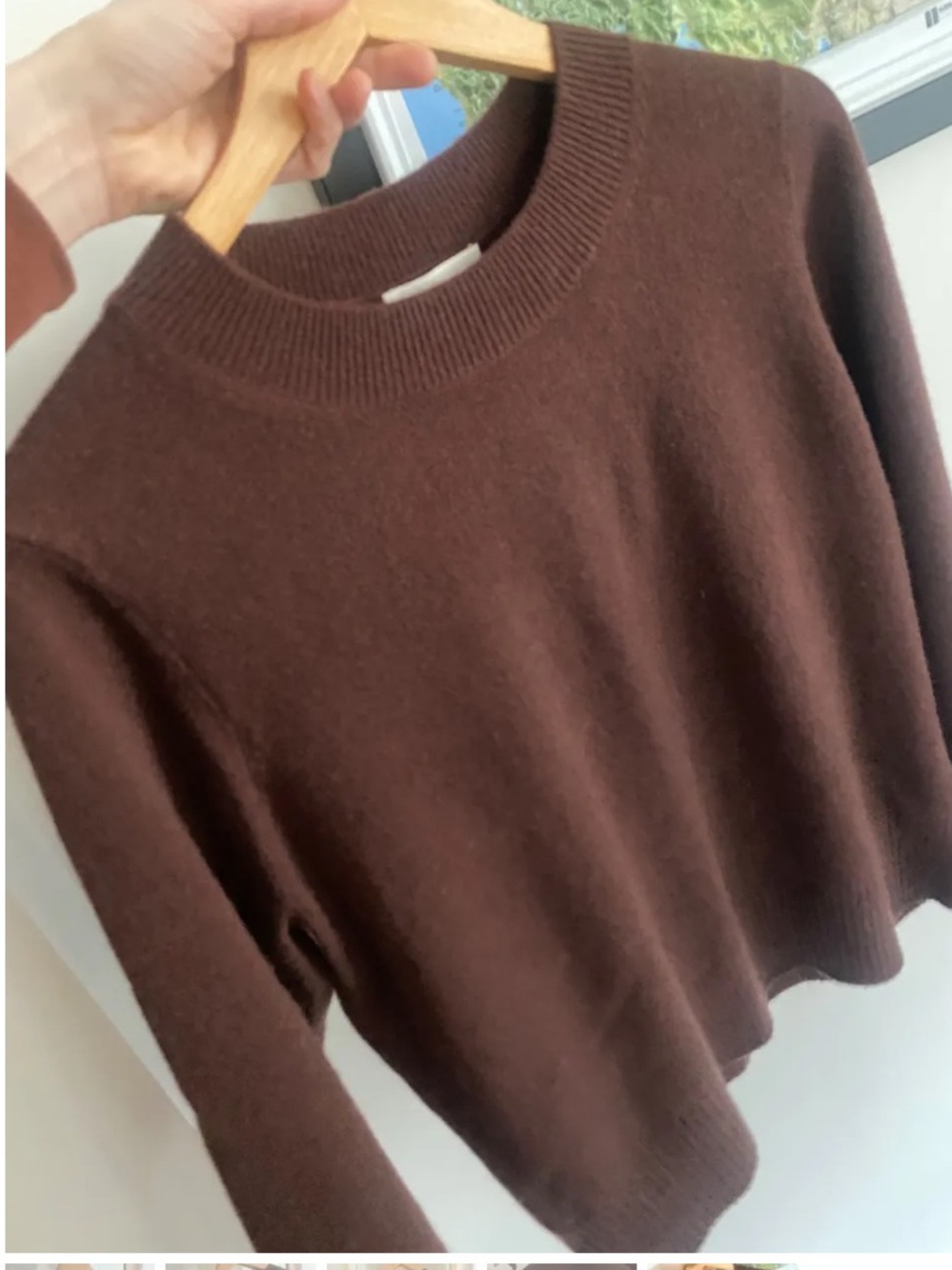 Reformation Nikki cashmere crew - Picture 7 of 7